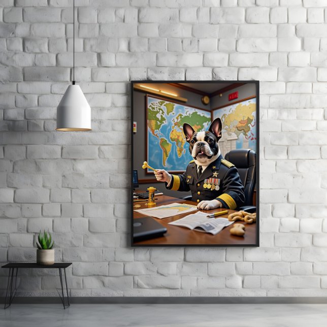 Poster Alto Comando, Frenchie: Snacks na Visão (Criador carregado)