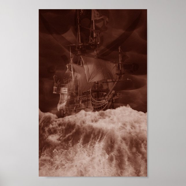 Póster Alto Mar (Frente)