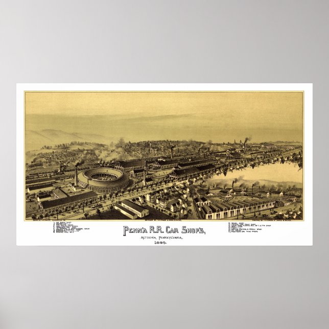 Póster Altoona, Pensilvânia (Frente)