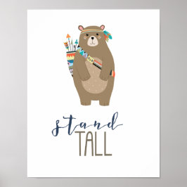 Póster Altura do suporte