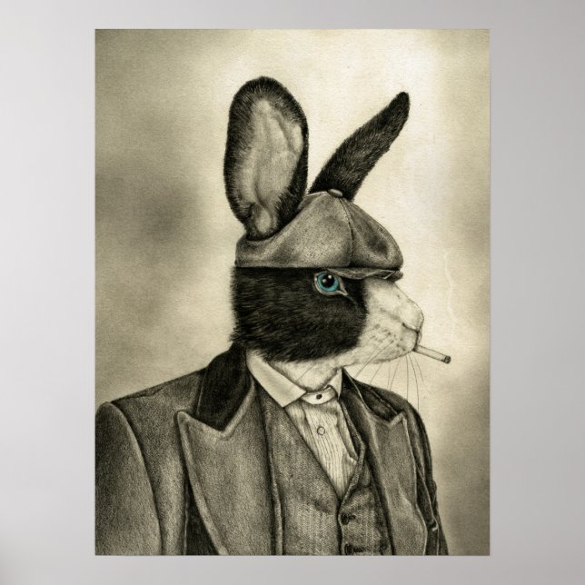 Poster Aluguer Fumante (Frente)