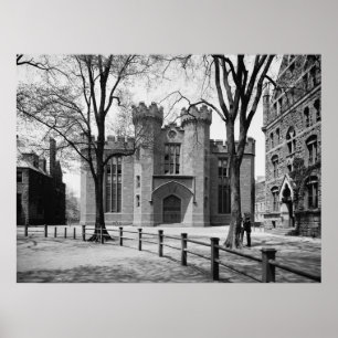 Póster Alumni Hall (Universidade Yale)