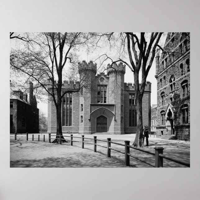 Póster Alumni Hall (Universidade Yale) (Frente)