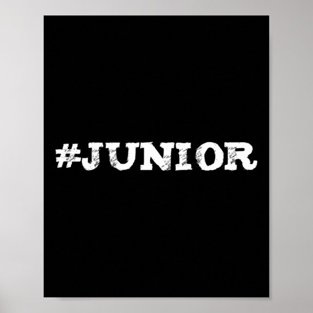Poster Aluno ou Professor do Décimo Primeiro Ano Júnior G (Frente)
