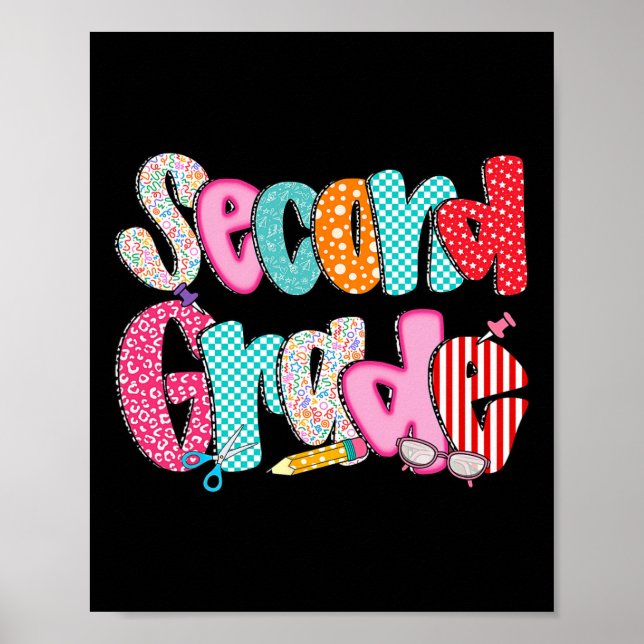 Poster Alunos da Segunda Série Professores da Segunda Sér (Frente)