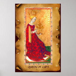 PÓSTER ALVAS ANTIGAS DE RENASCIMENTO/RAINHA DE CUPOS