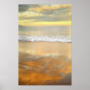 Poster Alvorecer dourado - Maui