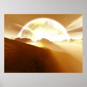 Póster Alvorecer novo