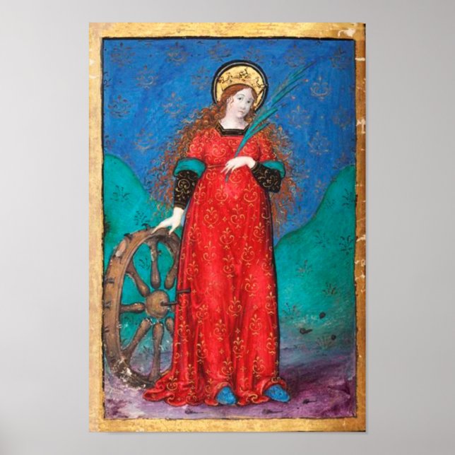 POSTER ALVOS ANTICOS DE RENASCIMENTO/RODA DE FORTUNA (Frente)