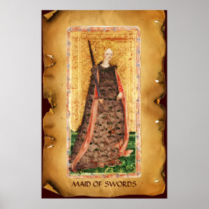 PÓSTER ALVOS ANTIQUES DE RENASCIMENTO / PAGOS DE ESPADAS