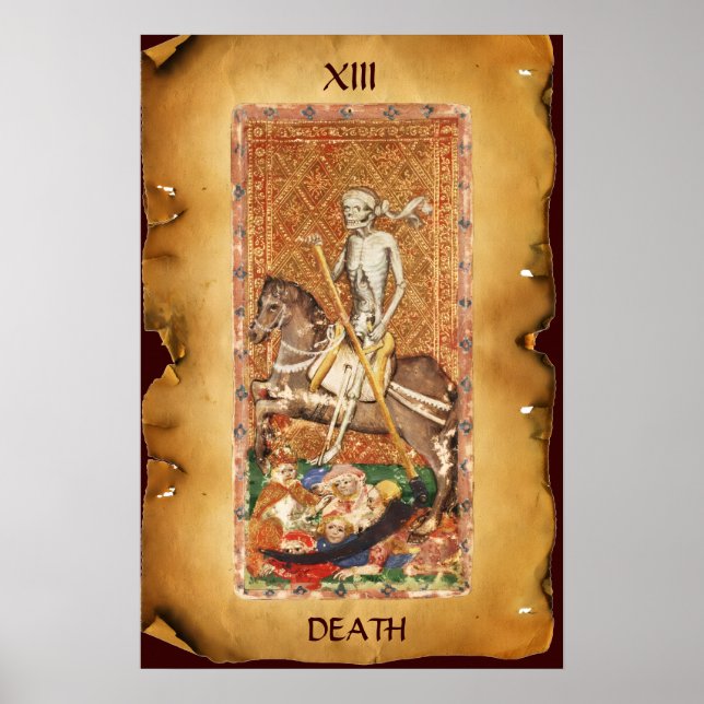 PÓSTER ALVOS DE RENASCIMENTO ANTICOS 13/MORTE (Frente)