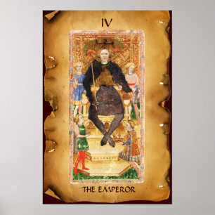 PÓSTER ALVOS DE RENASCIMENTO ANTICOS 4/O EMPERADOR