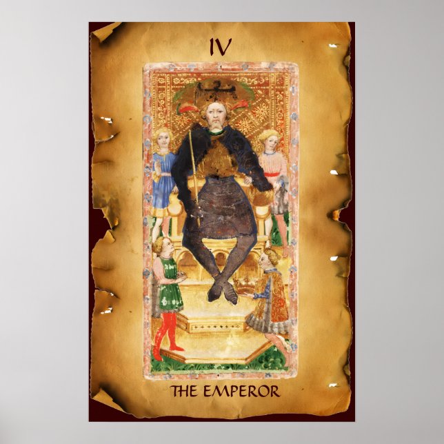 PÓSTER ALVOS DE RENASCIMENTO ANTICOS 4/O EMPERADOR (Frente)