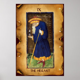 PÓSTER ALVOS DE RENASCIMENTO ANTICOS 9/HERMIT