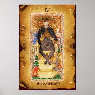 PÓSTER ALVOS DE RENASCIMENTO ANTÍQUIDOS 4 / O IMPERADOR