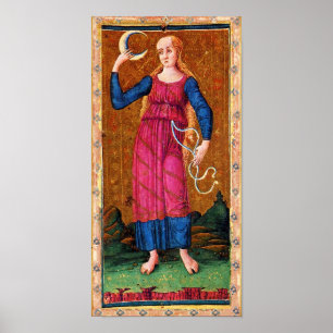 PÓSTER ALVOS DE RENASCIMENTO ANTIQUÍMICOS 18 / A LUA