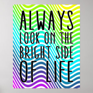 Póster Always look on the bright side of life
