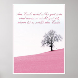 Poster Am Ende wird alles tribo sein