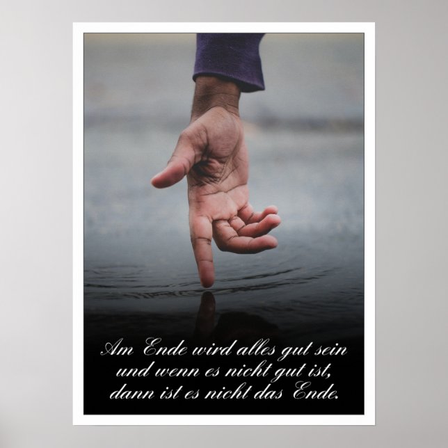 Poster Am Ende wird alles tribo sein (Frente)