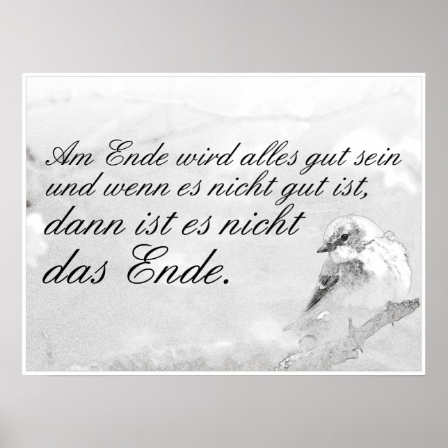 Poster Am Ende wird alles tribo sein (Frente)