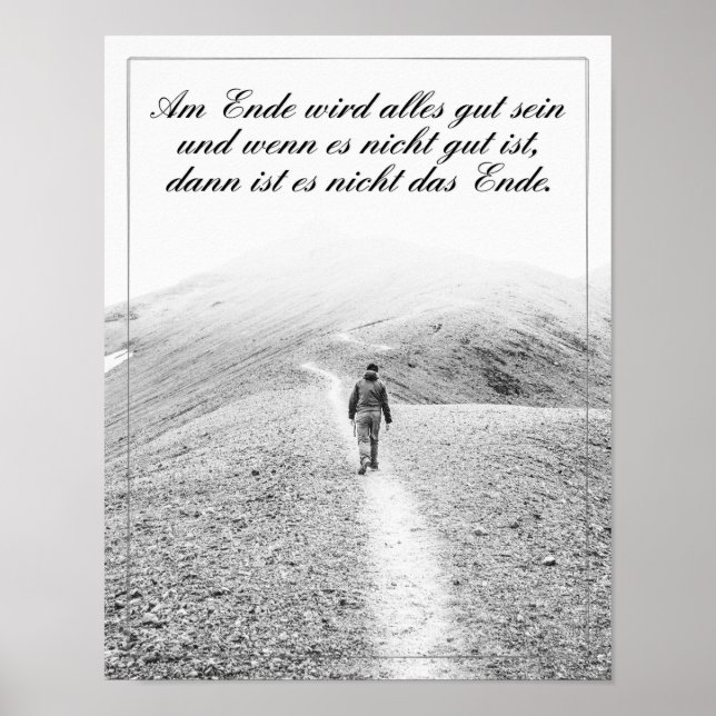 Poster Am Ende wird alles tribo sein (Frente)