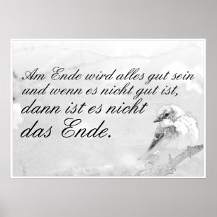 Poster Am Ende wird alles tribo sein