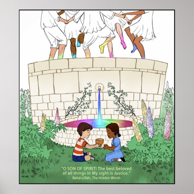 Poster Amada Justiça (Frente)