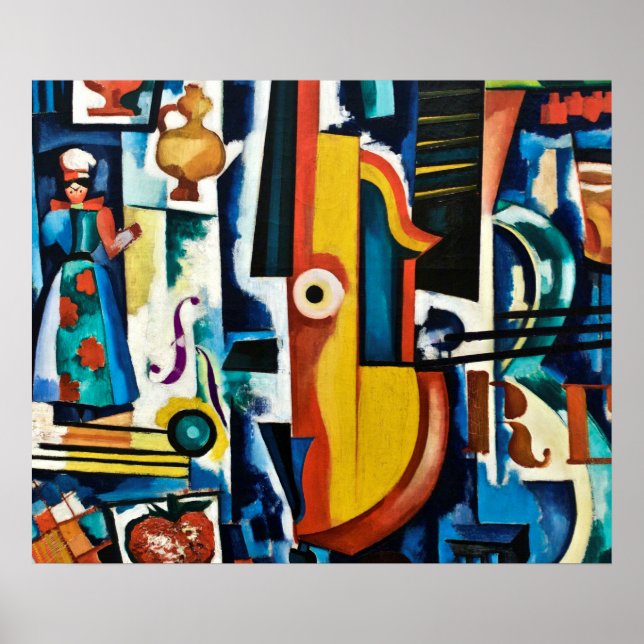 Poster Amadeo de Souza-Cardoso (Frente)