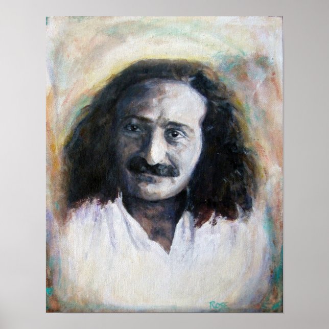 Póster Amado Meher Baba (Frente)