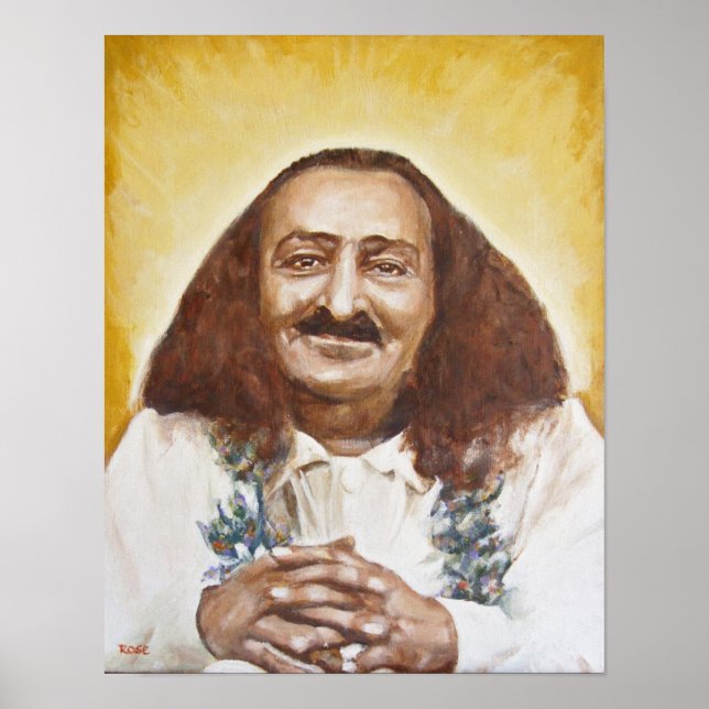 Póster Amado Meher Baba (Frente)