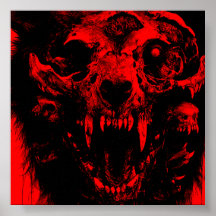 AMALGAMAÇÃO DA FLESH DO morto | Matte Paper Impres