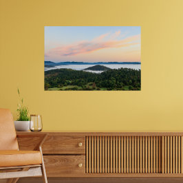 Poster Amanhecer deslumbrante de Šilentabor, Eslovênia