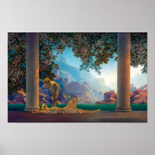 Poster Amanhecer Maxfield Parrish