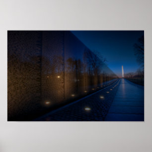 Poster Amanhecer no memorial de Vietnam