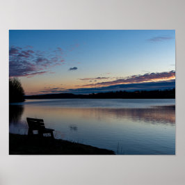 Poster Amanhecer Sereno