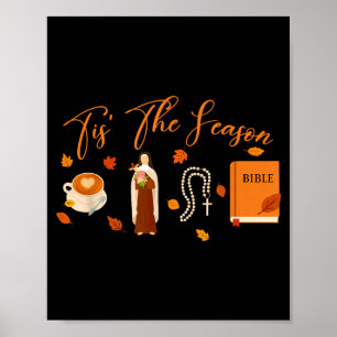 Poster Amante Católico de Jesus Deus Versículo da Bíblia