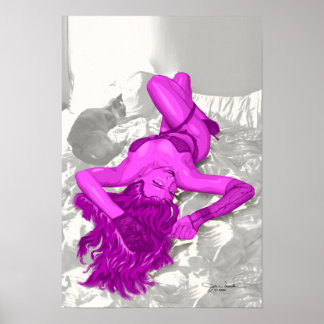 Poster Amante da Cama Desarrumada