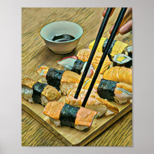 Poster Amante de arte japonês