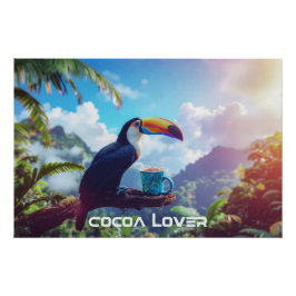 PÓSTER AMANTE DE CACAU - TOUCAN