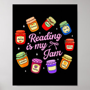 Poster Amante de livros livresco bibliotecário leitor ler