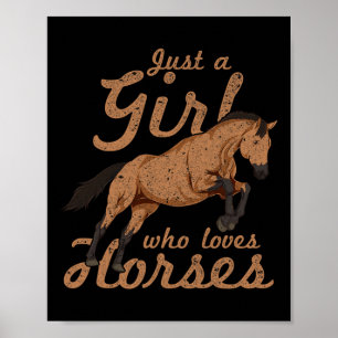 Poster Amante de os animais Equestre Equestre Raparigas H