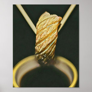 Poster Amante de sushi japonês