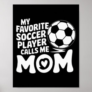 Poster Amante do Goleiro, Meu Jogador de Futebol Favorito