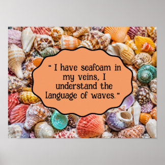 Poster Amante do Mar
