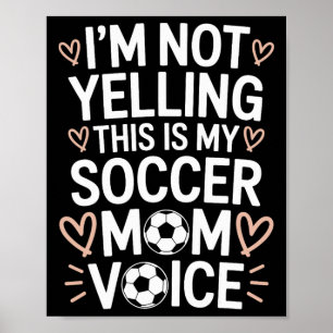 Poster Amante Goleiro Mãe, Esta É Minha Mãe De Futebol Vo