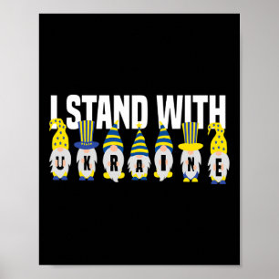 Poster Amante Ucraniano Eu Apoio A Ucrânia Engraçado Ucra