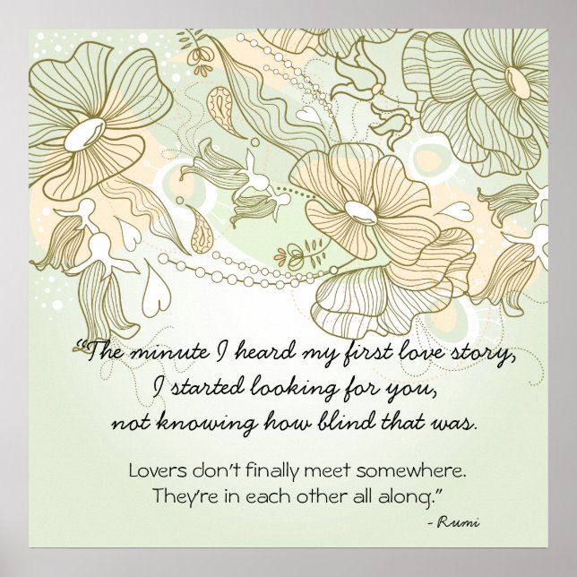 Póster Amantes (Frente)