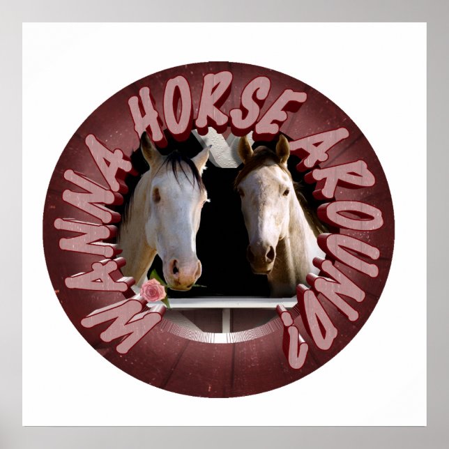 Póster Amantes de Cavalo (Frente)