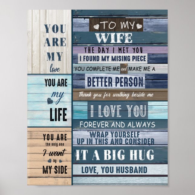 Poster Amantes de Esposa | À Minha Esposa Eu Te Amo Marid (Frente)