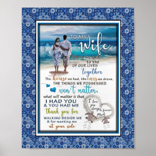 Poster Amantes de Esposa  Para Minha Esposa Eu Te Amo Sem